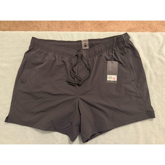 VRST Men’s XXL 5” Everyday Short Graphic Charcoal Nwt - Picture 1 of 8